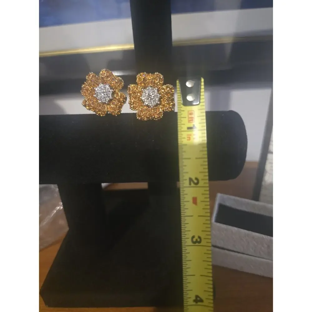 crystal earrings for womens